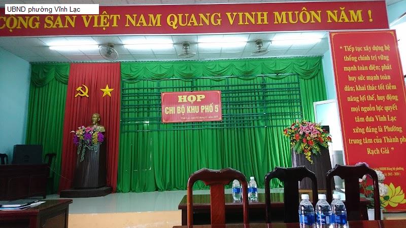 UBND phường Vĩnh Lạc