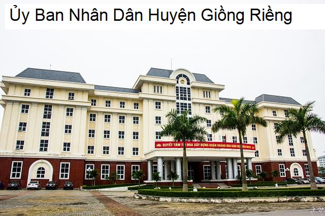 Ủy Ban Nhân Dân Huyện Giồng Riềng