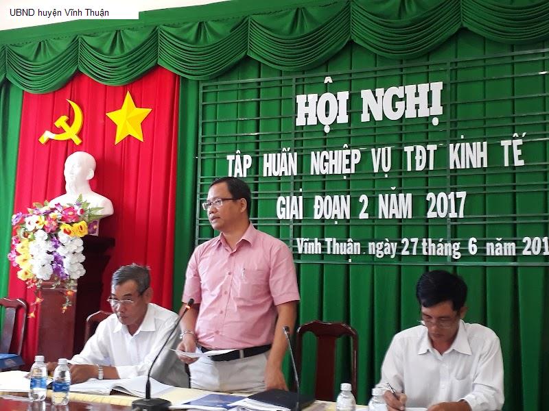 UBND huyện Vĩnh Thuận